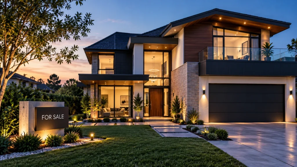 Residential home exterior